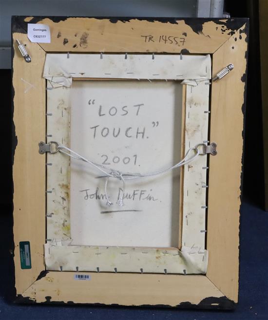 § John Duffin (1965-) Lost Touch 15 x 11in.